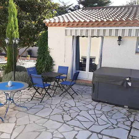 Apartman Du Soleil, Climatise Avec Piscine Chauffee D'avril A Novembre, Et Jacuzzi
